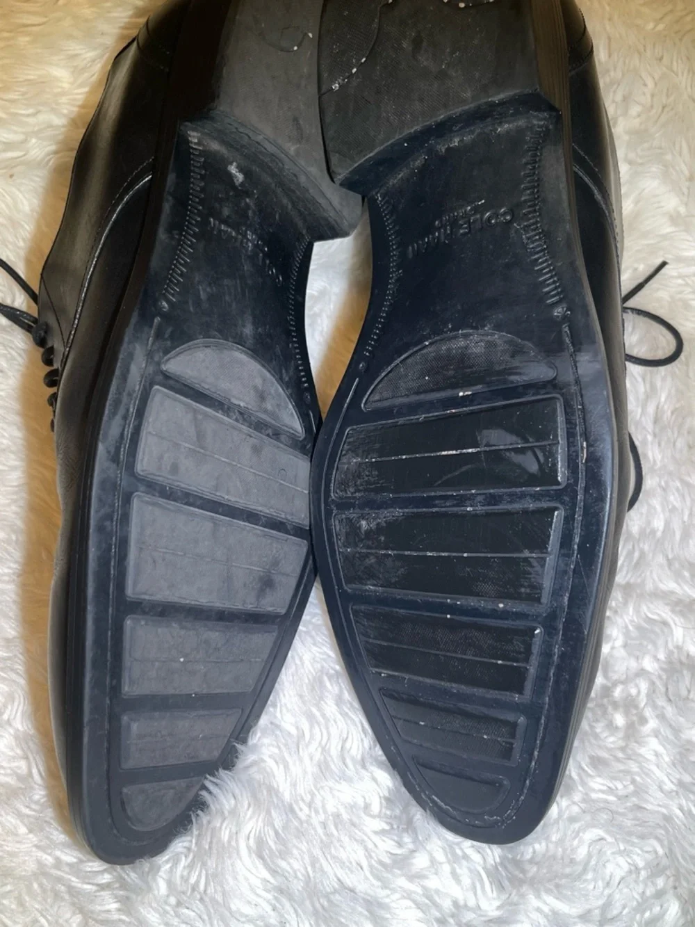 Cole Haan Hawthorn Men’s Black Leather  Oxford Shoes size 10.5